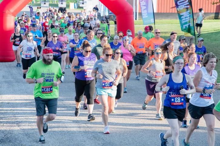 2019 Heart and Lung Run runners